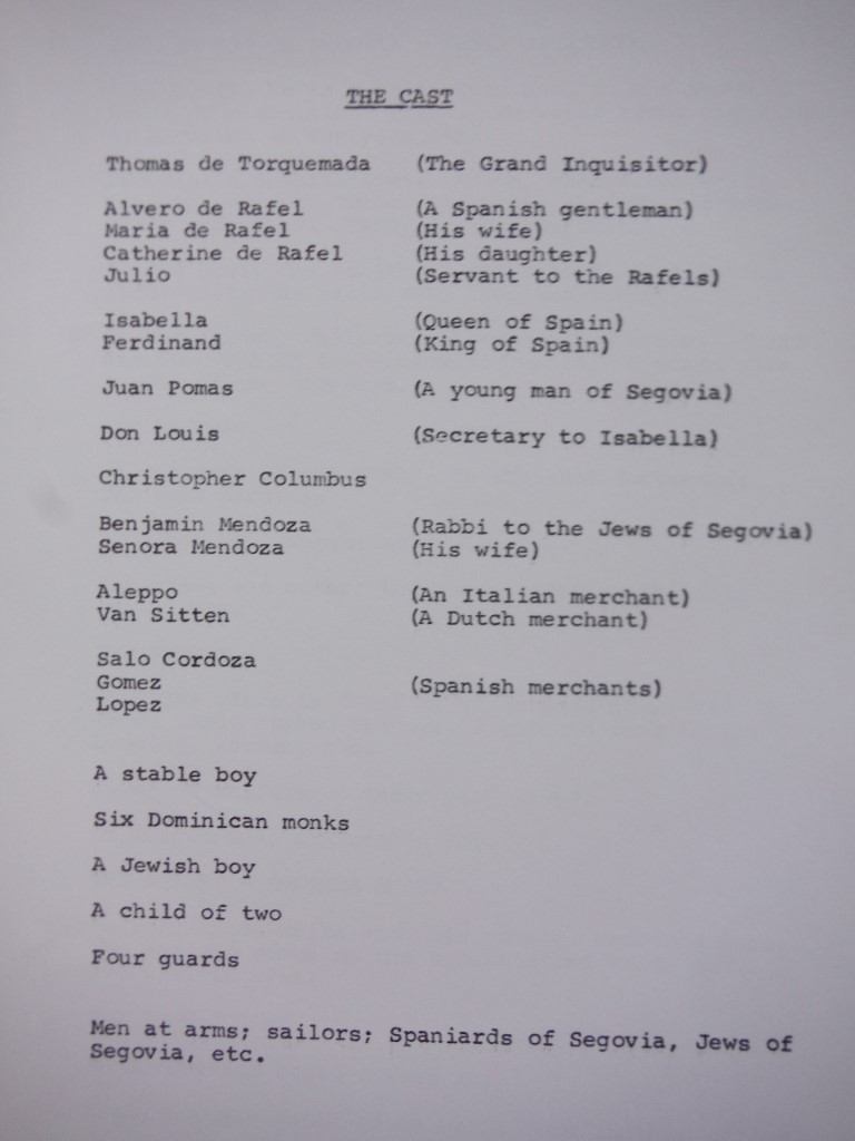 Image 3 of Torquemada, original screenplay