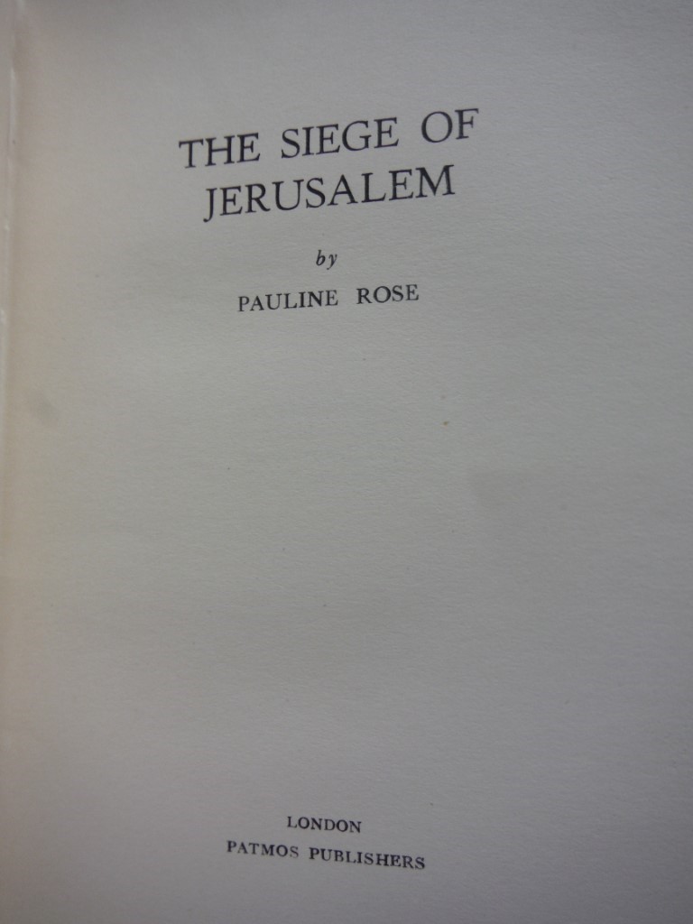 Image 2 of The Siege of Jerusalem