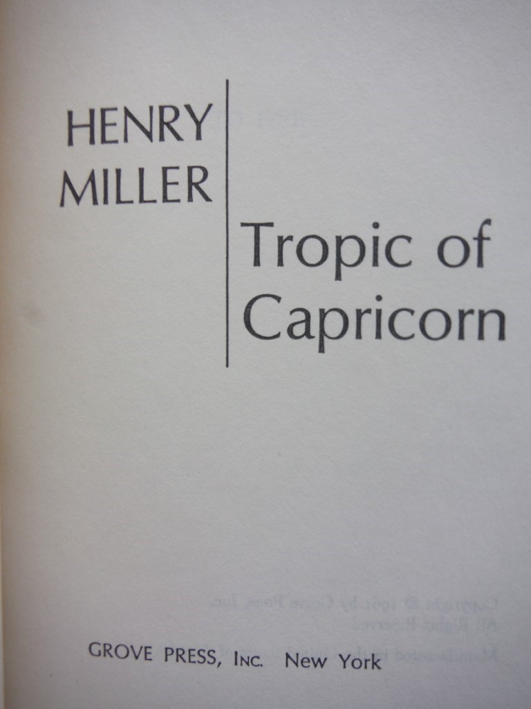 Image 1 of Lot of 2 Henry Miller HC
