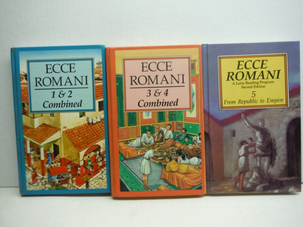 Image 1 of Ecce Romani 1-5 in 3 HC books
