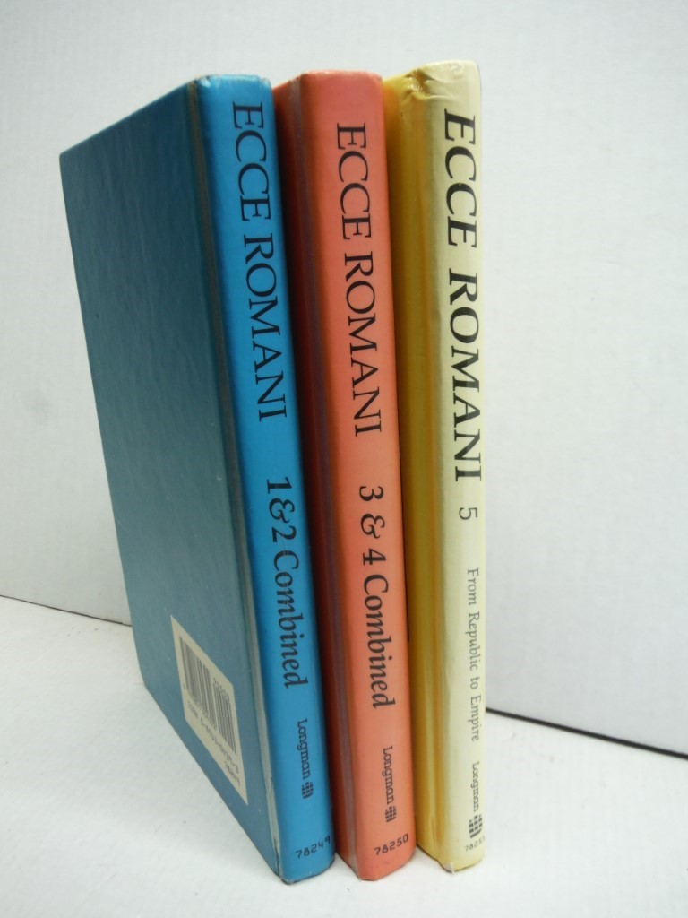 Ecce Romani 1-5 in 3 HC books