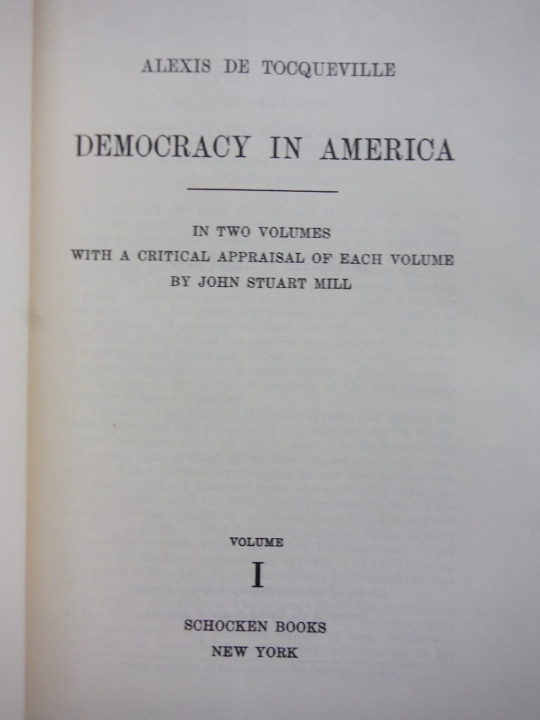 Image 2 of Democracy In America Volume 1-2, HC