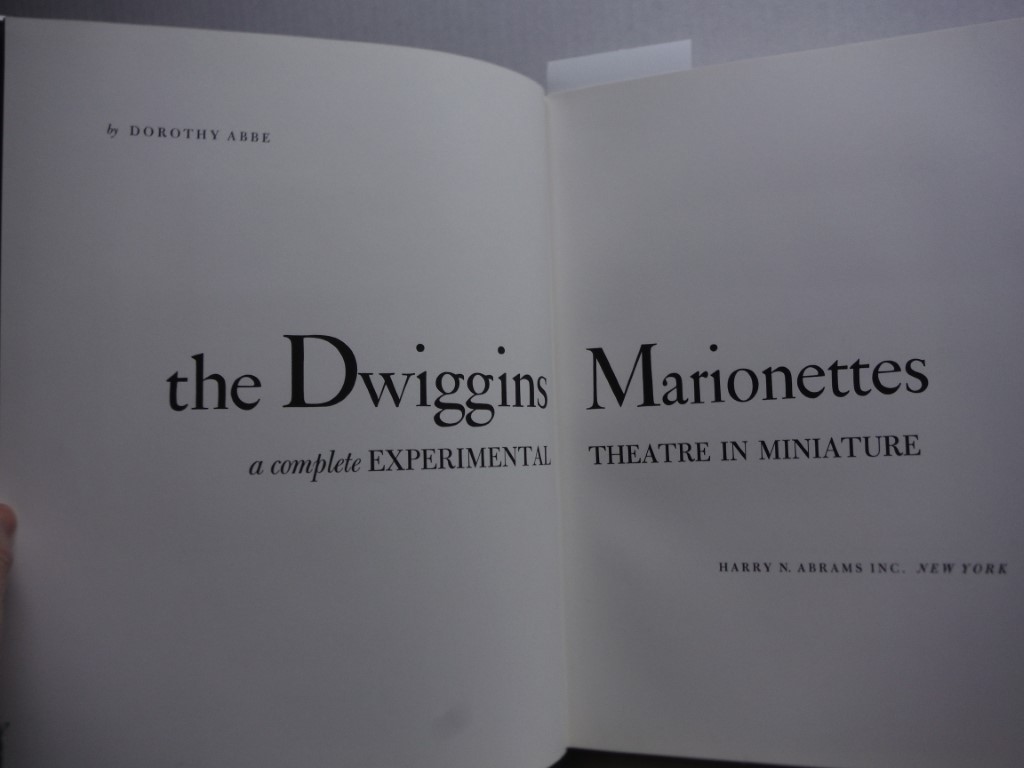 Image 2 of The Dwiggins Marionettes: A Complete Experimental Theatre in Minaiture