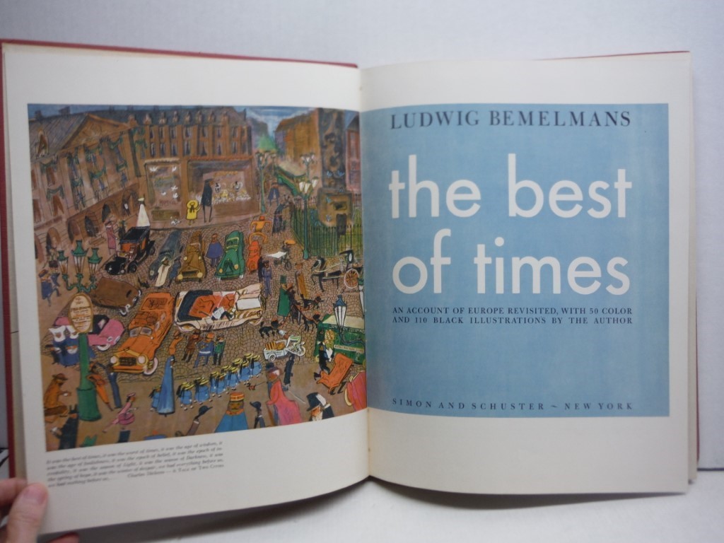 Image 2 of The best of times,: An account of Europe revisited,