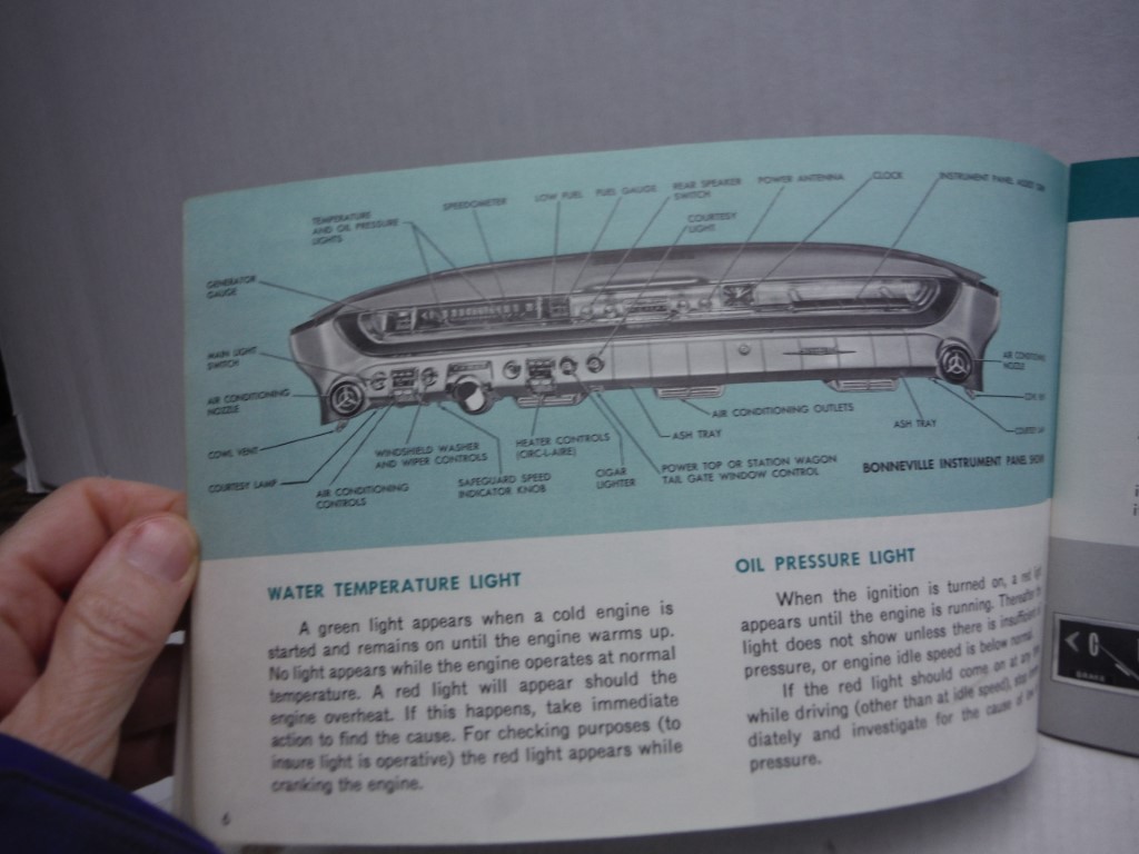Image 3 of 1961 PONTIAC FACTORY OWNERS INSTRUCTION & OPERATING MANUAL - USERS GUIDE - INCLU