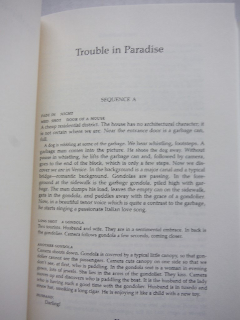 Image 3 of Three Screen Comedies by Samson Raphaelson: Trouble in Paradise; The Shop Around
