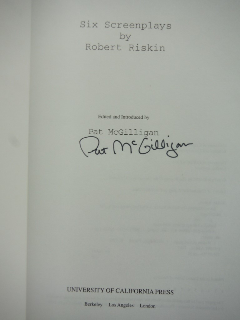 Image 1 of Six Screen Plays by Robert Riskin