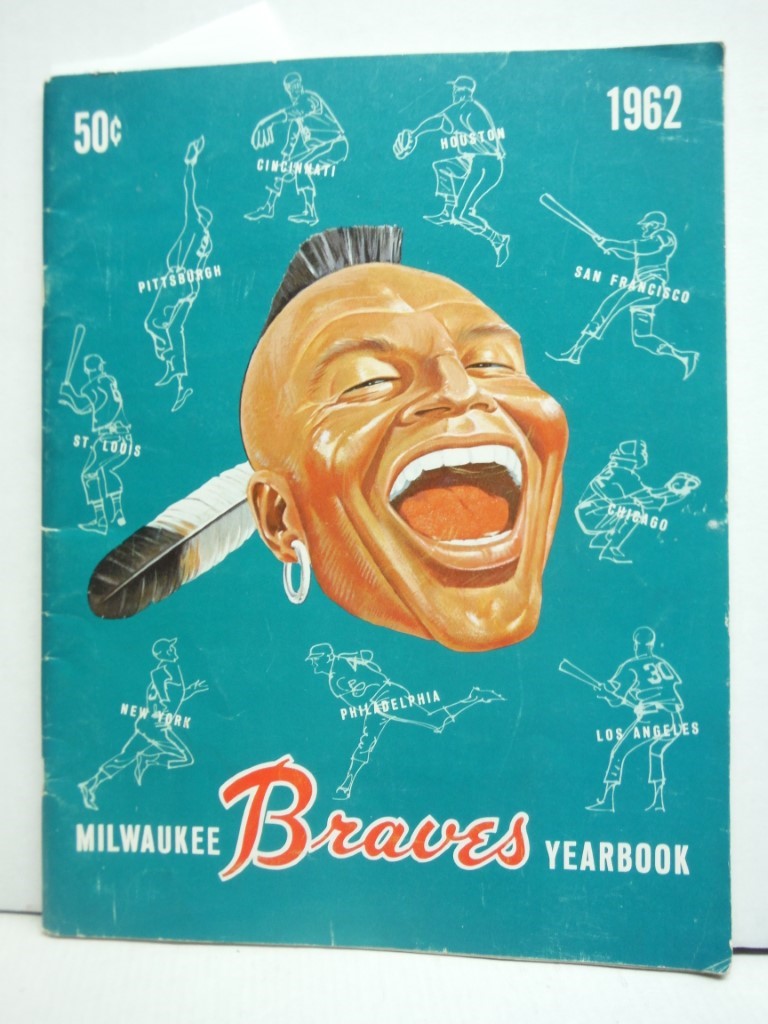 MILWAUKEE BRAVES TEAM YEARBOOK 1962-MLB-BASEBALL--AARON VF