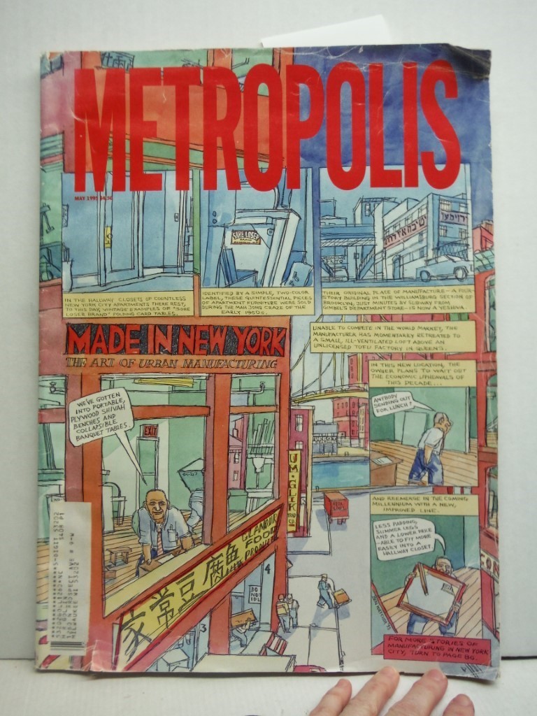 Metropolis: the Magazine of Architecture and Design - May 1995 - Volume 14, Numb