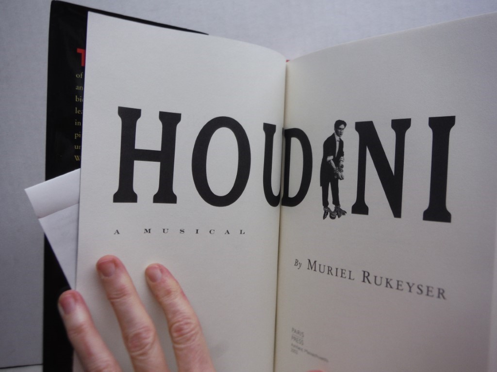 Image 1 of Houdini: A Musical (Paris Press)