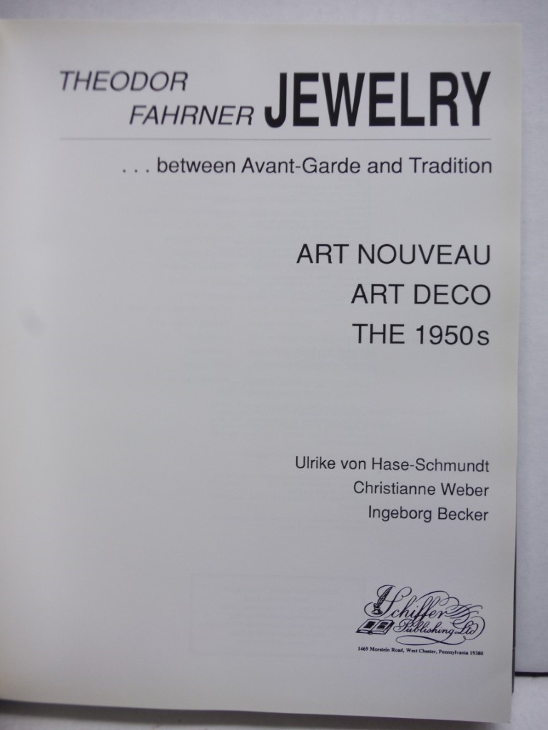 Image 1 of Theodor Fahrner Jewelry...Between Avant-Garde and Tradition: Art Nouveau Art Dec