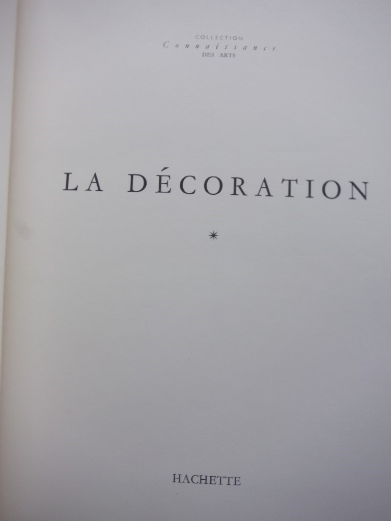 Image 1 of La Decoration I
