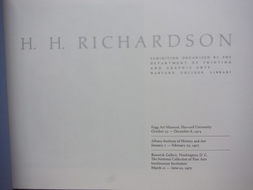 Image 1 of H. H. Richardson and His Office: Selected Drawings