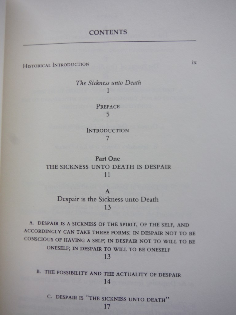Image 2 of The Sickness Unto Death : Kierkegaard's Writings, Vol 19