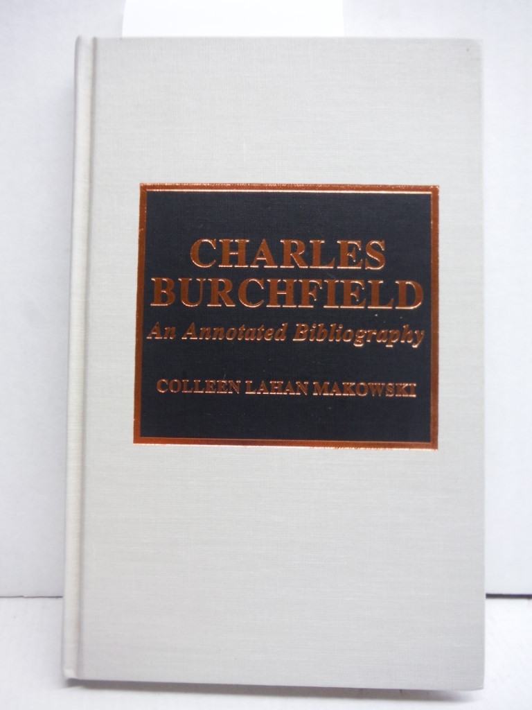 Image 0 of Charles Burchfield: An Annotated Bibliography