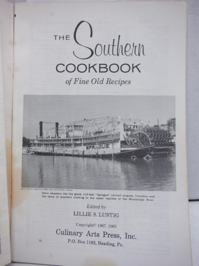 Image 2 of Southern Cookbook of Fine Old Recipes.