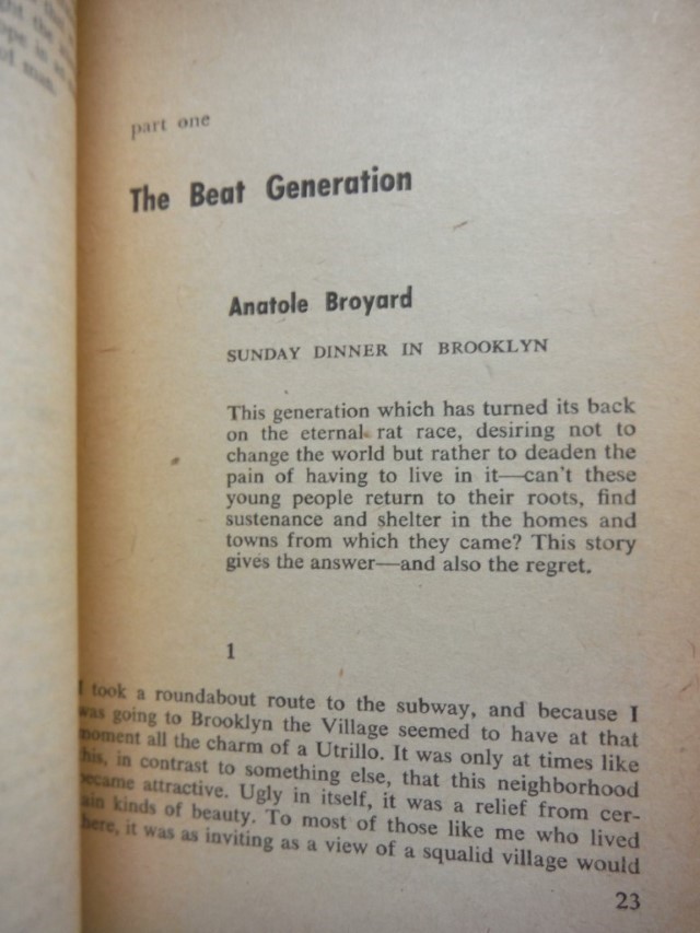 Image 3 of Beat Generation and the Angry Young Men Revealing stories and pieces by the most
