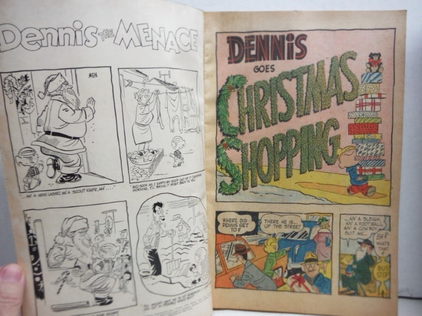 Image 4 of Lot of 2 Dennis the Menace  comic books, 1956