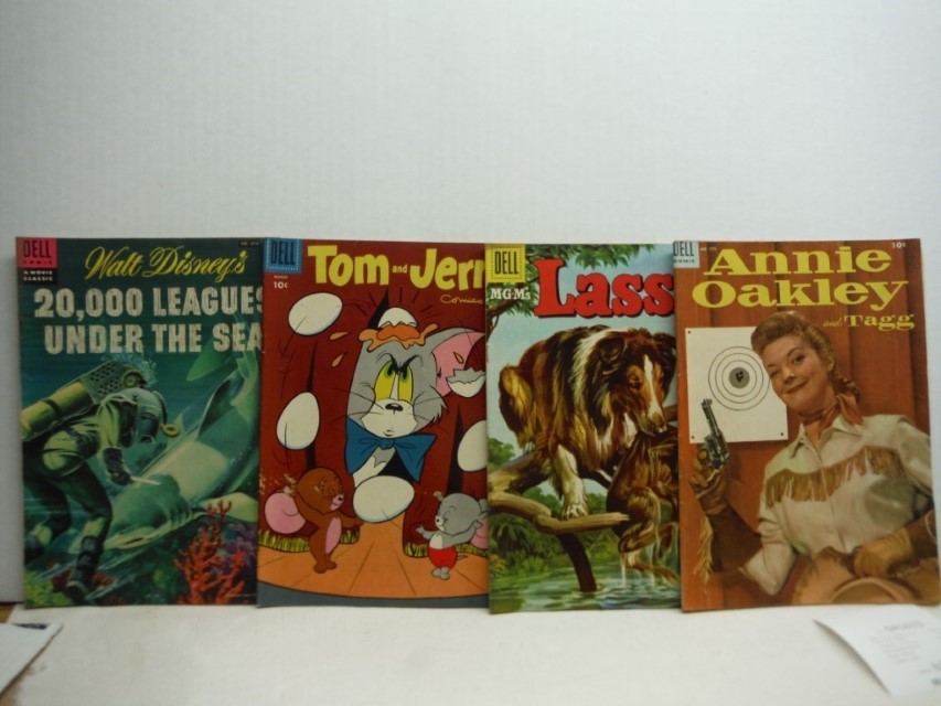 Image 2 of Lot of 10 Dell Comic books from 1950s