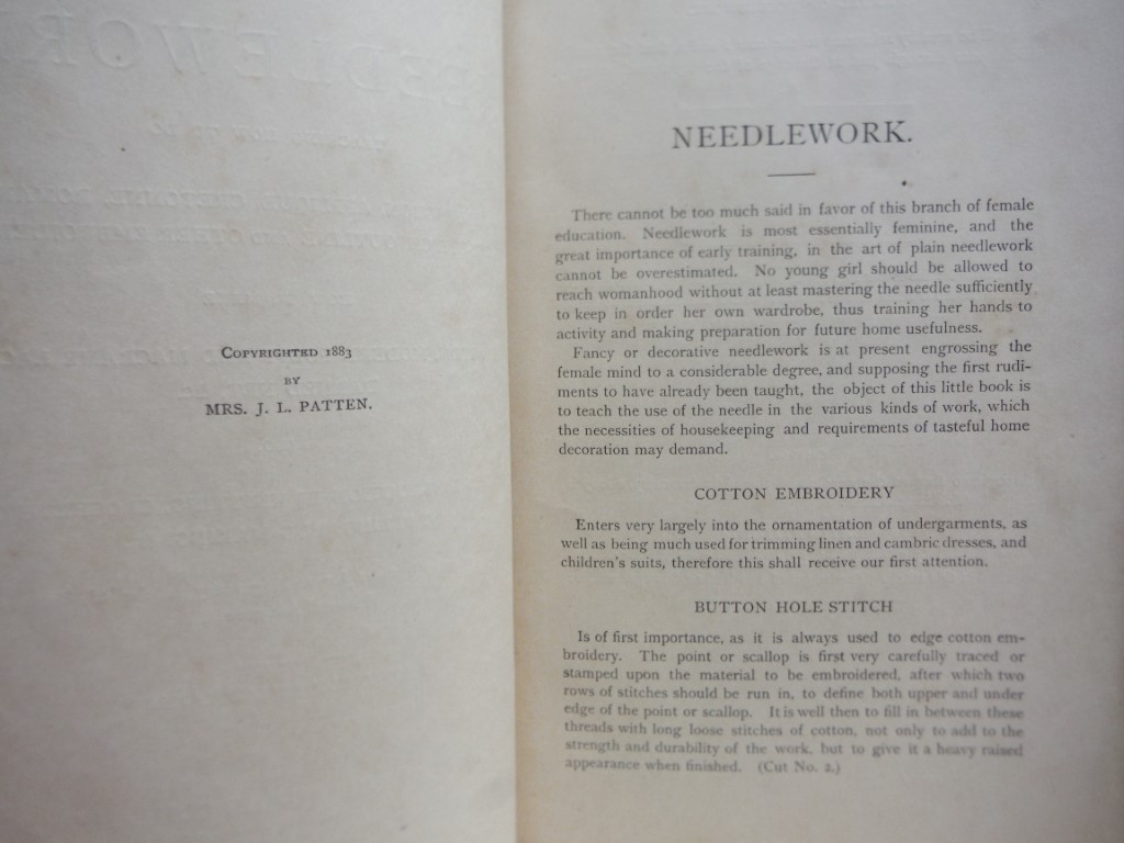Image 2 of 1883 Manual of Needle Work
