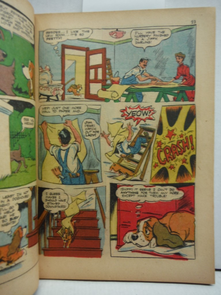 Image 3 of RARE WALT DISNEY'S LADY AND THE TRAMP COMIC BOOK #1 