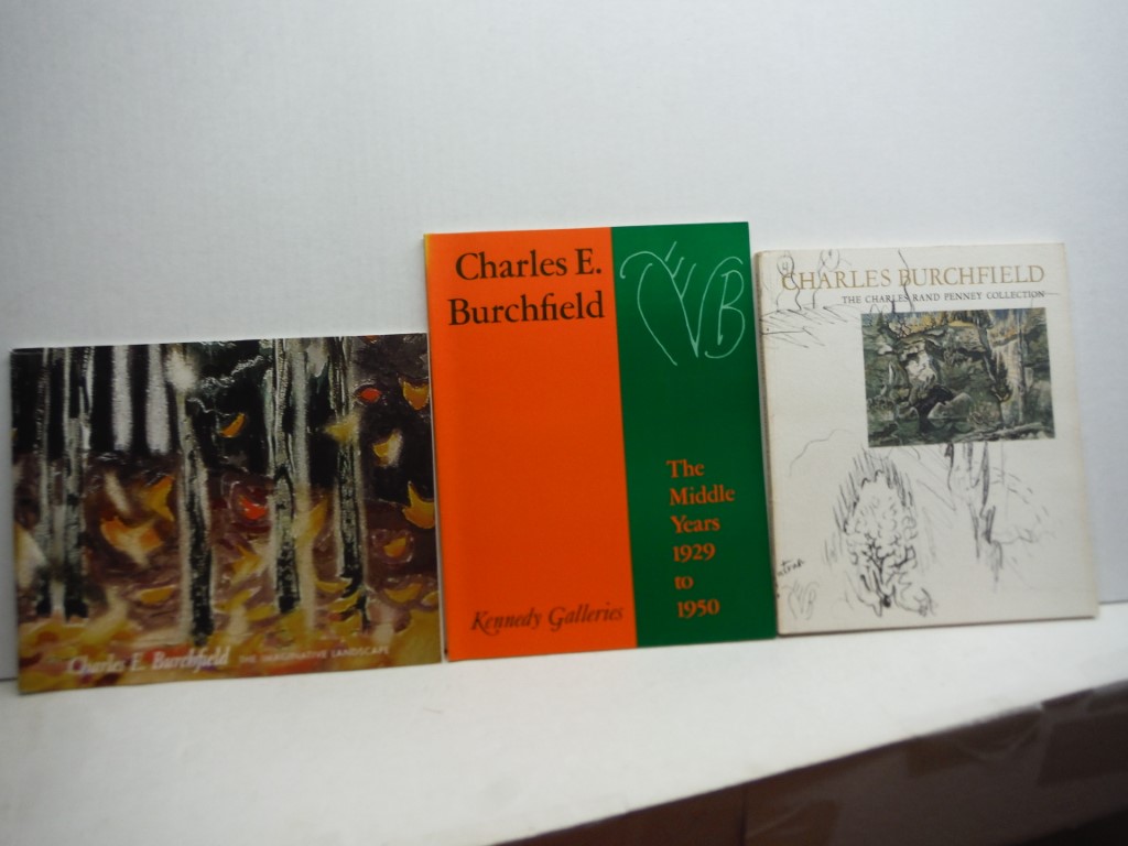 Image 2 of Lot of 8 Charles Burchfield Exhibition Programs