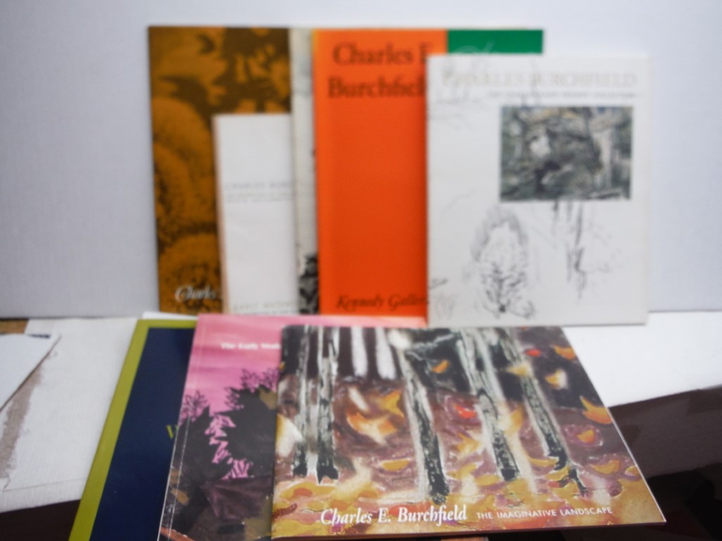 Image 0 of Lot of 8 Charles Burchfield Exhibition Programs