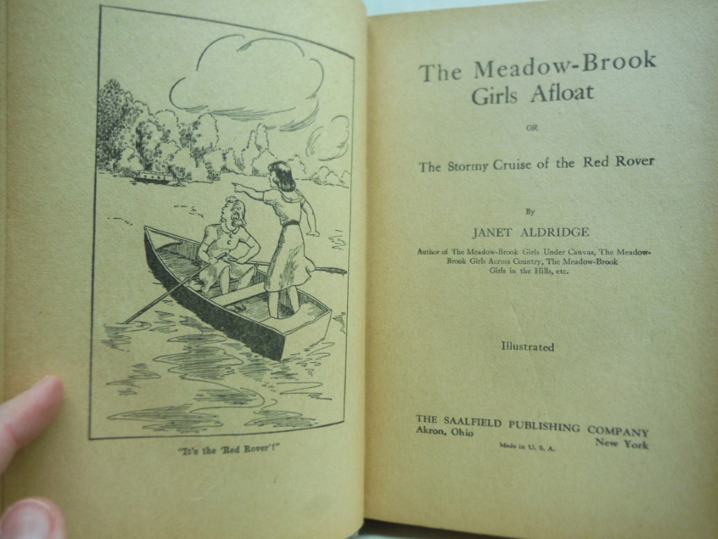 Image 3 of Lot of 5 Meadow-Brook Girls HC, circa 1914