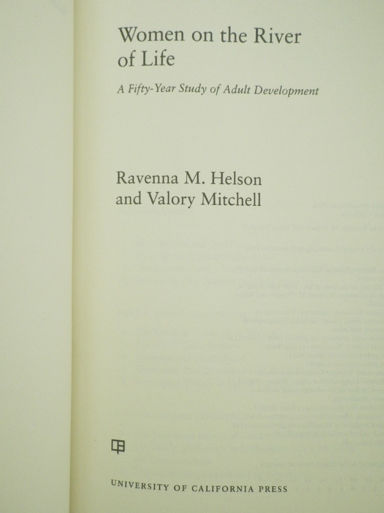 Image 1 of Women on the River of Life: A Fifty-Year Study of Adult Development