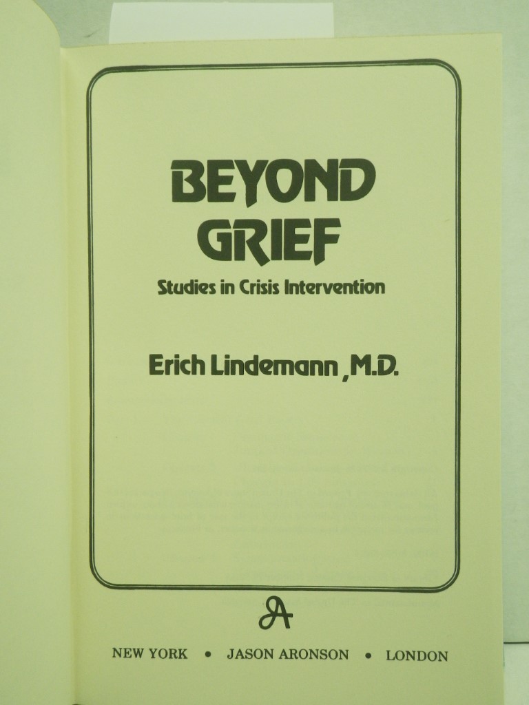 Image 1 of Beyond Grief: Studies in Crisis Intervention (Beyond Grief CL)