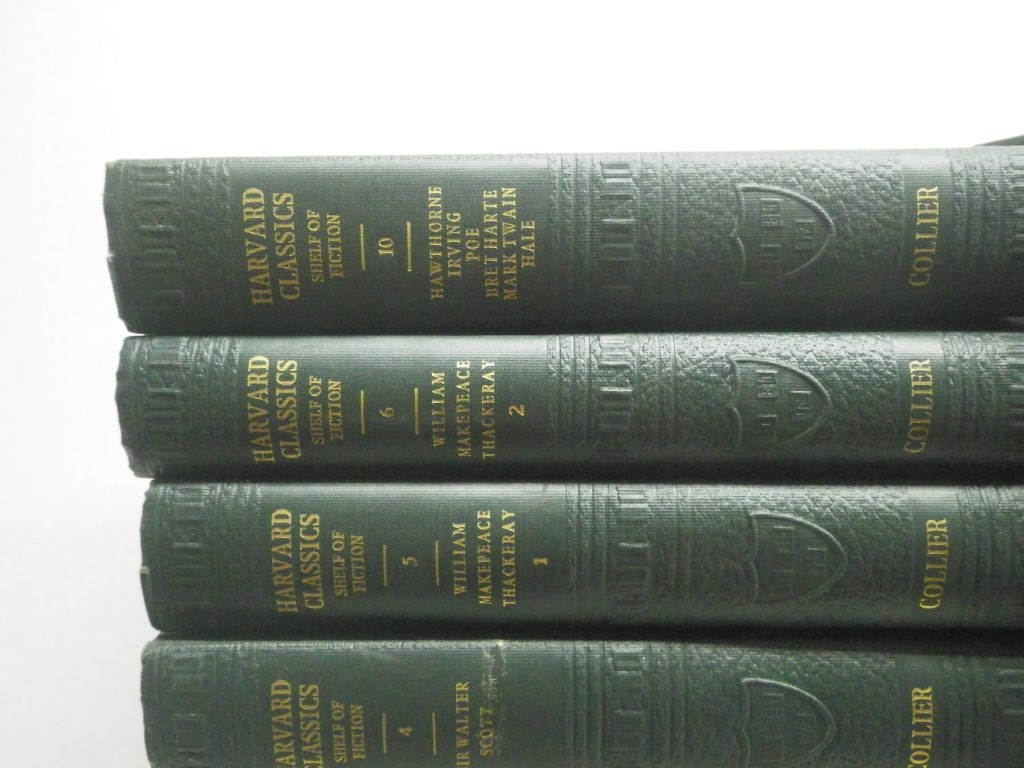 Image 1 of Lot of 14 Harvard Classics Shelf of Fiction, incomplete