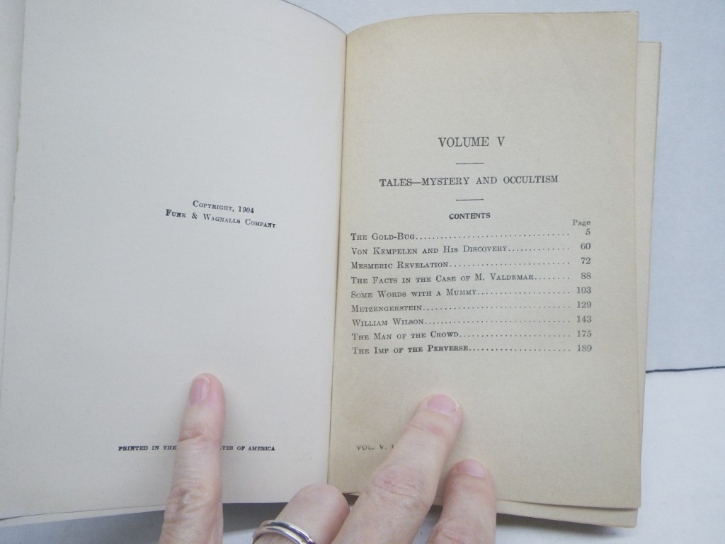 Image 6 of The Works of Edgar Allan Poe in Ten Volumes / Commemorative Edition, Missing vol