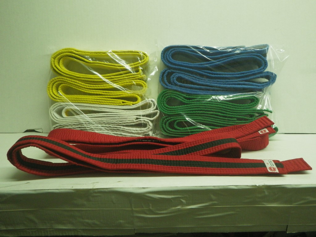 Lot of 10 Tae Kwon Do Belts
