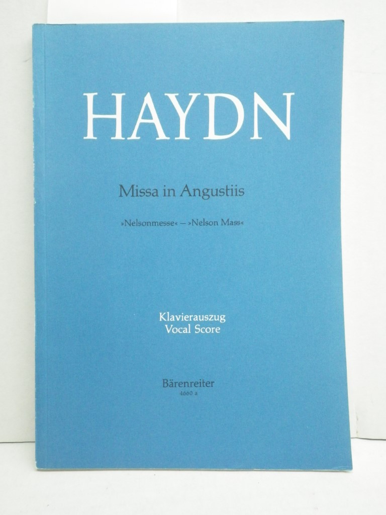 Image 0 of Missa in angustiis : (Nelsonmesse). Nelson Mass) / / Vocal Score Klavierauszug 4