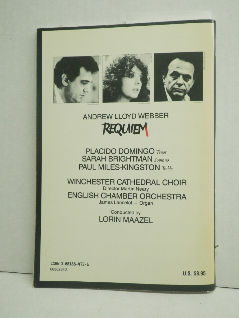 Image 3 of Requiem: Vocal Score