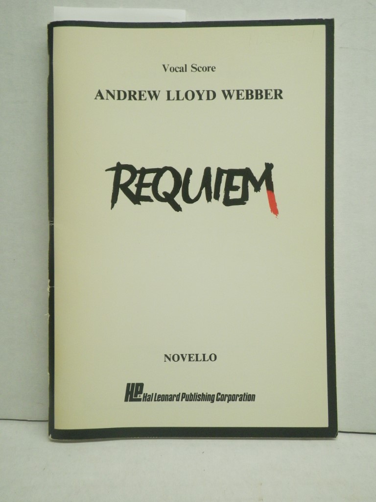 Image 0 of Requiem: Vocal Score