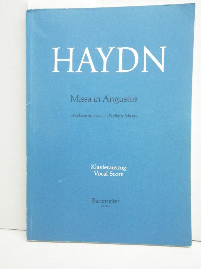Image 0 of Missa in angustiis : (Nelsonmesse). Nelson Mass) / / Vocal Score Klavierauszug 4