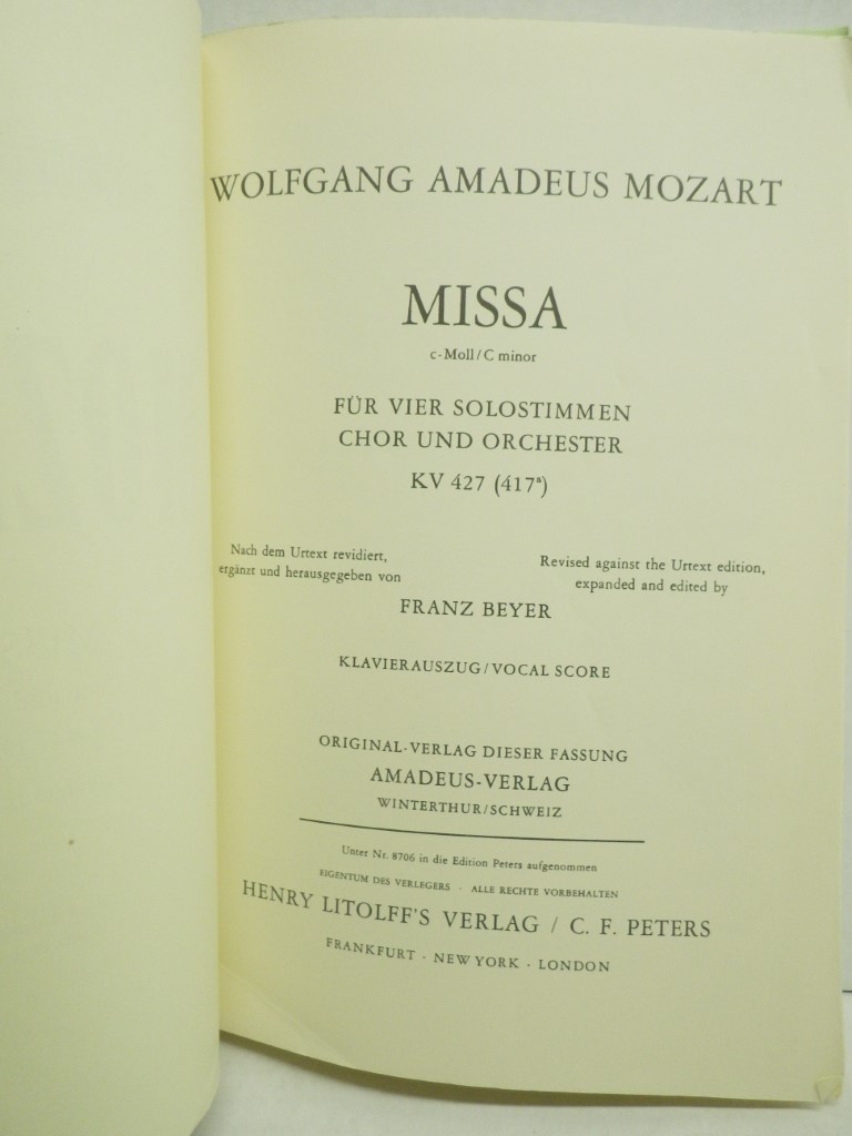 Image 6 of Lot of 7 Edition Peters Good PB