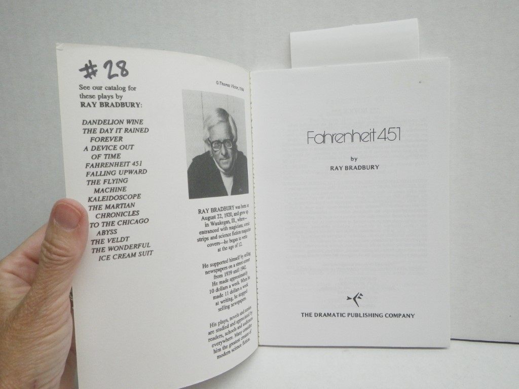 Image 1 of Fahrenheit 451 (the Play)