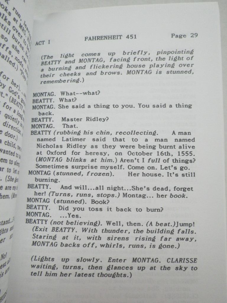 Image 3 of Fahrenheit 451 (the Play)
