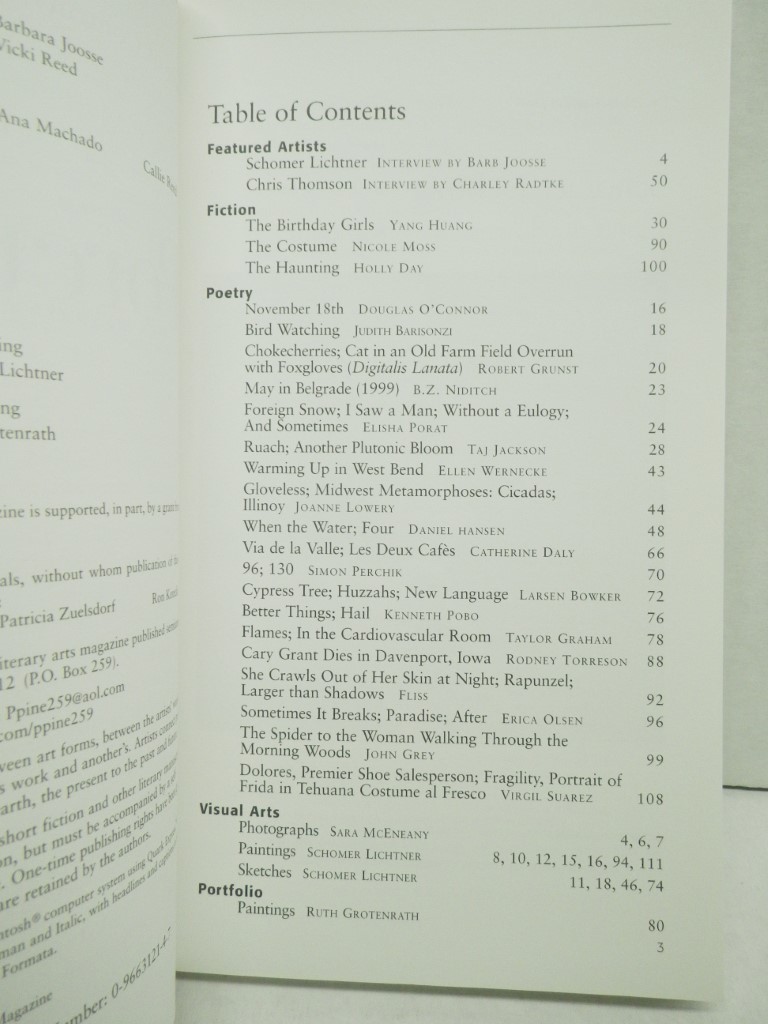 Image 1 of Porcupine Literary Arts Magazine (Volume 5, Issue 1)