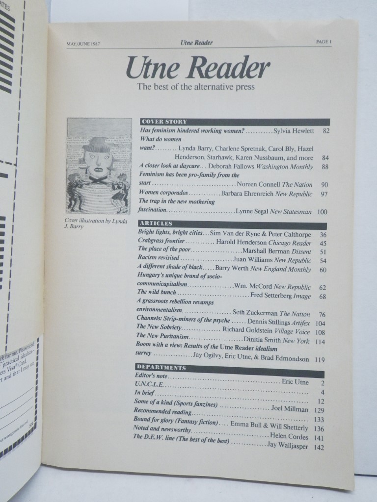 Image 1 of Utne Reader No.21  May/June 1987