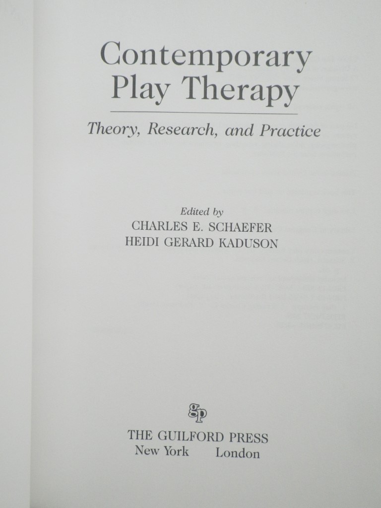 Image 1 of Contemporary Play Therapy: Theory, Research, and Practice