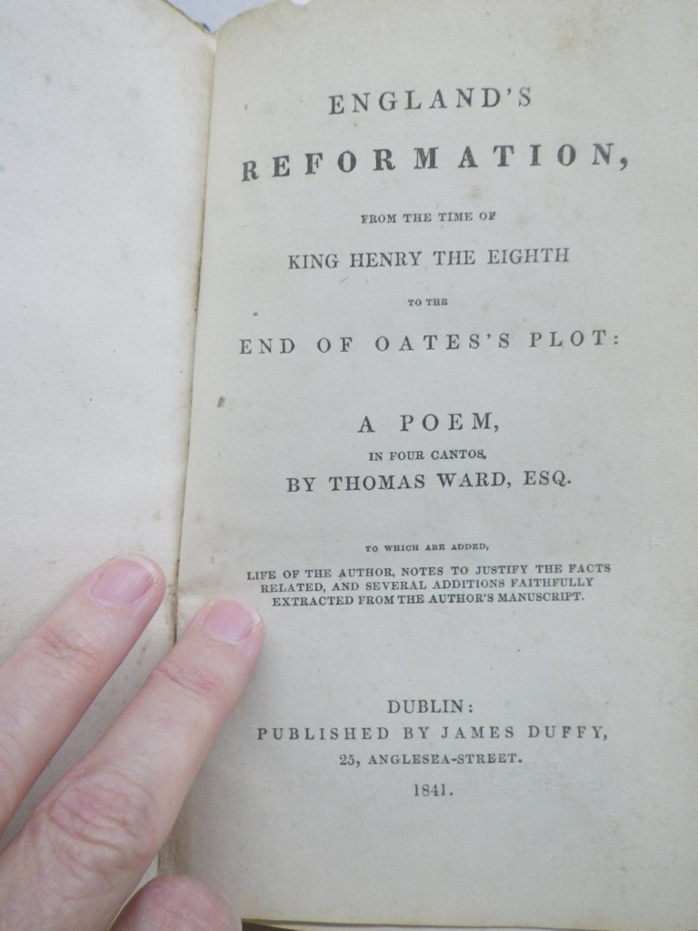 Image 3 of England's Reformation, From the Time of King Henry the Eighth, to the end of Oat
