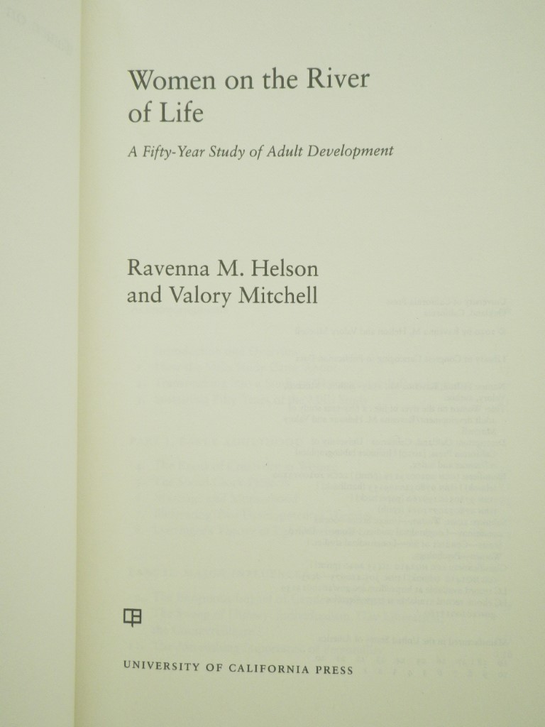 Image 1 of Women on the River of Life: A Fifty-Year Study of Adult Development