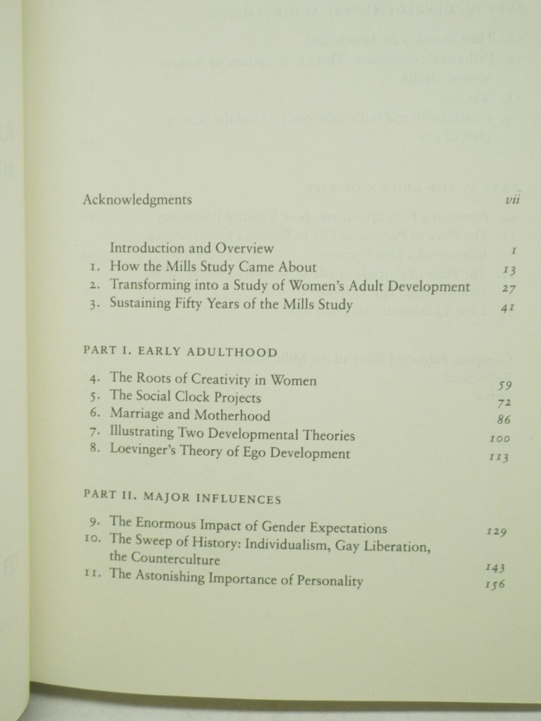 Image 2 of Women on the River of Life: A Fifty-Year Study of Adult Development
