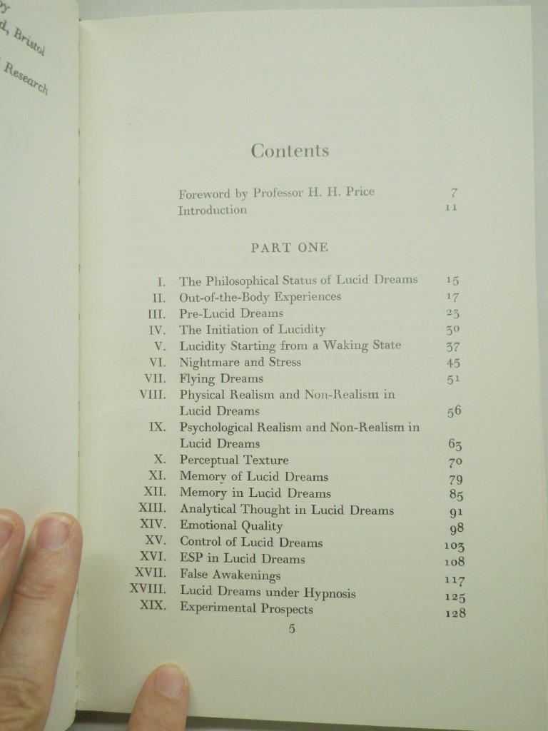 Image 2 of Lucid Dreams:  Proceedings of the Institute of Psychophysical Research Volume I