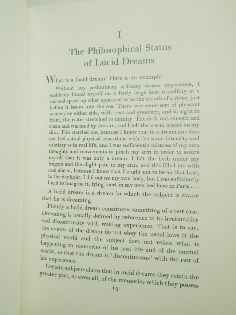 Image 3 of Lucid Dreams:  Proceedings of the Institute of Psychophysical Research Volume I