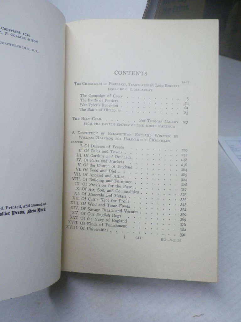 Image 9 of Harvard Classics Complete Set 51 Volumes First Edition (The Five Foot Shelf Of B