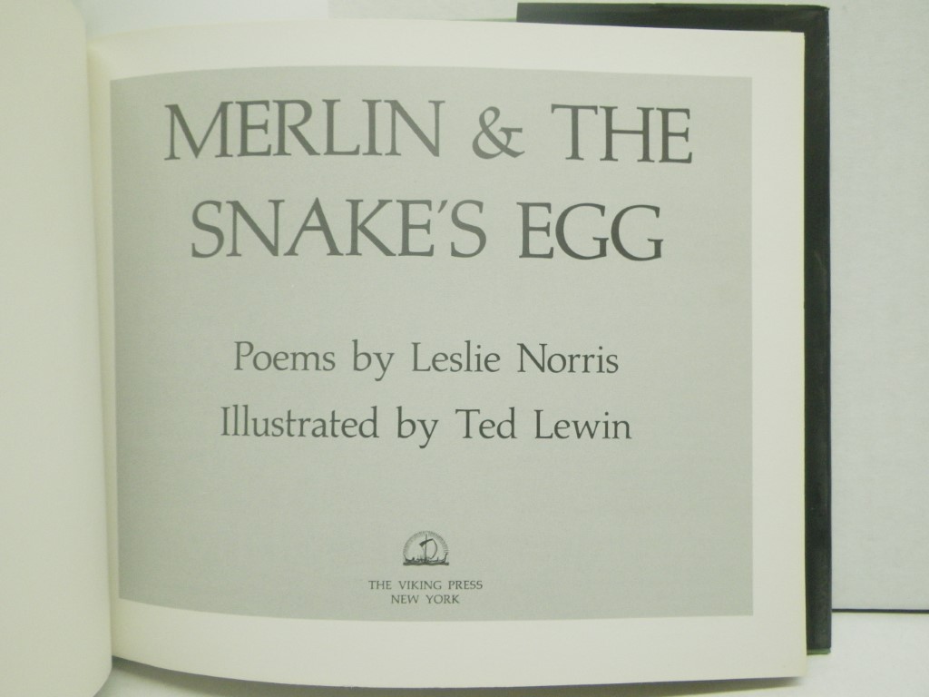 Image 1 of Merlin & the Snake's Egg
